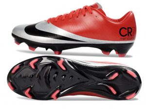 Chuteira Nike Mercurial Superfly 1 Elite FG - Vermelho/Prata